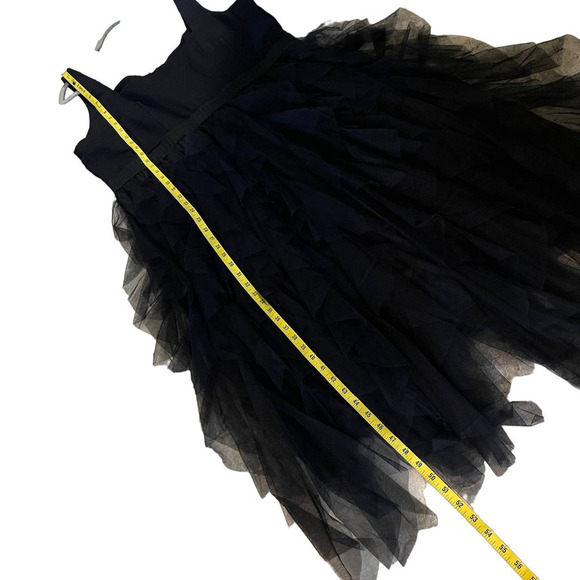 Starling Reine Black Tulle Layered Whimsigoth Y2K Witchy Dress Women's XL - Picture 10 of 10